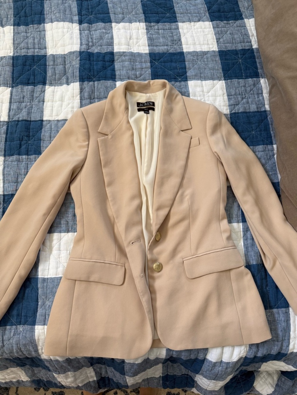 J.Crew Willa Blazer - Cream